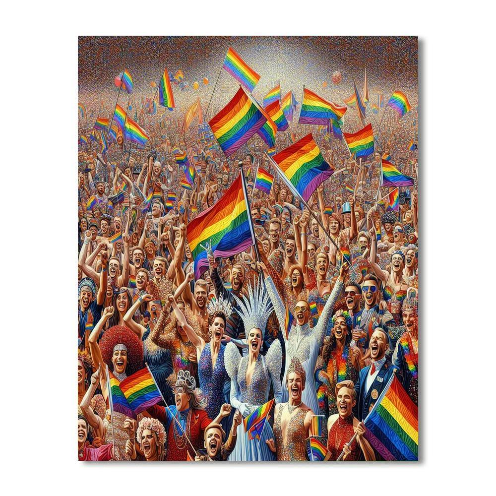 Harvey Milk Day - California Numbered Painting Kits