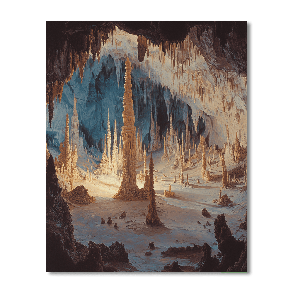 Carlsbad Caverns National Park - New Mexico, Usa Paint By Numbers Kits