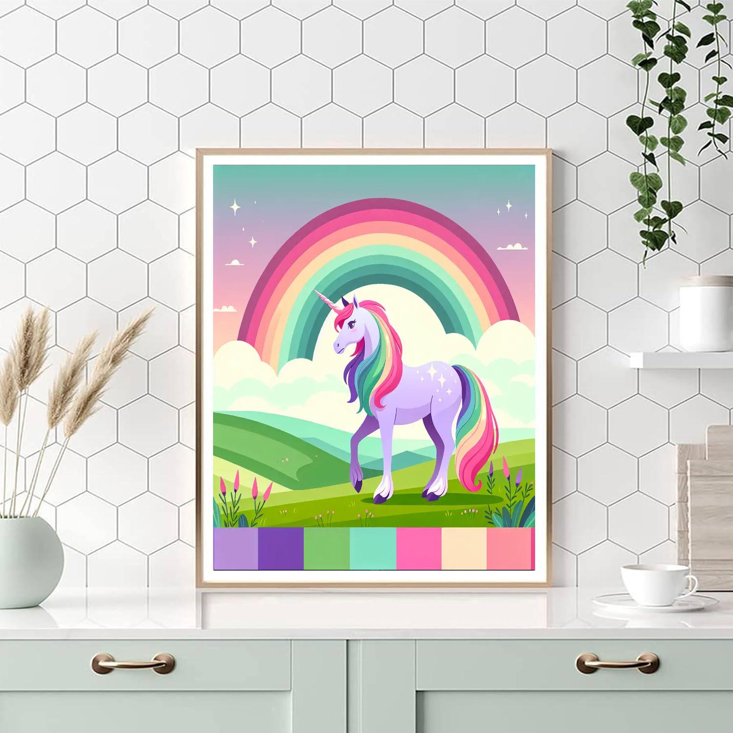 Unicorn Kingdom Dream Numbered Painting Kits