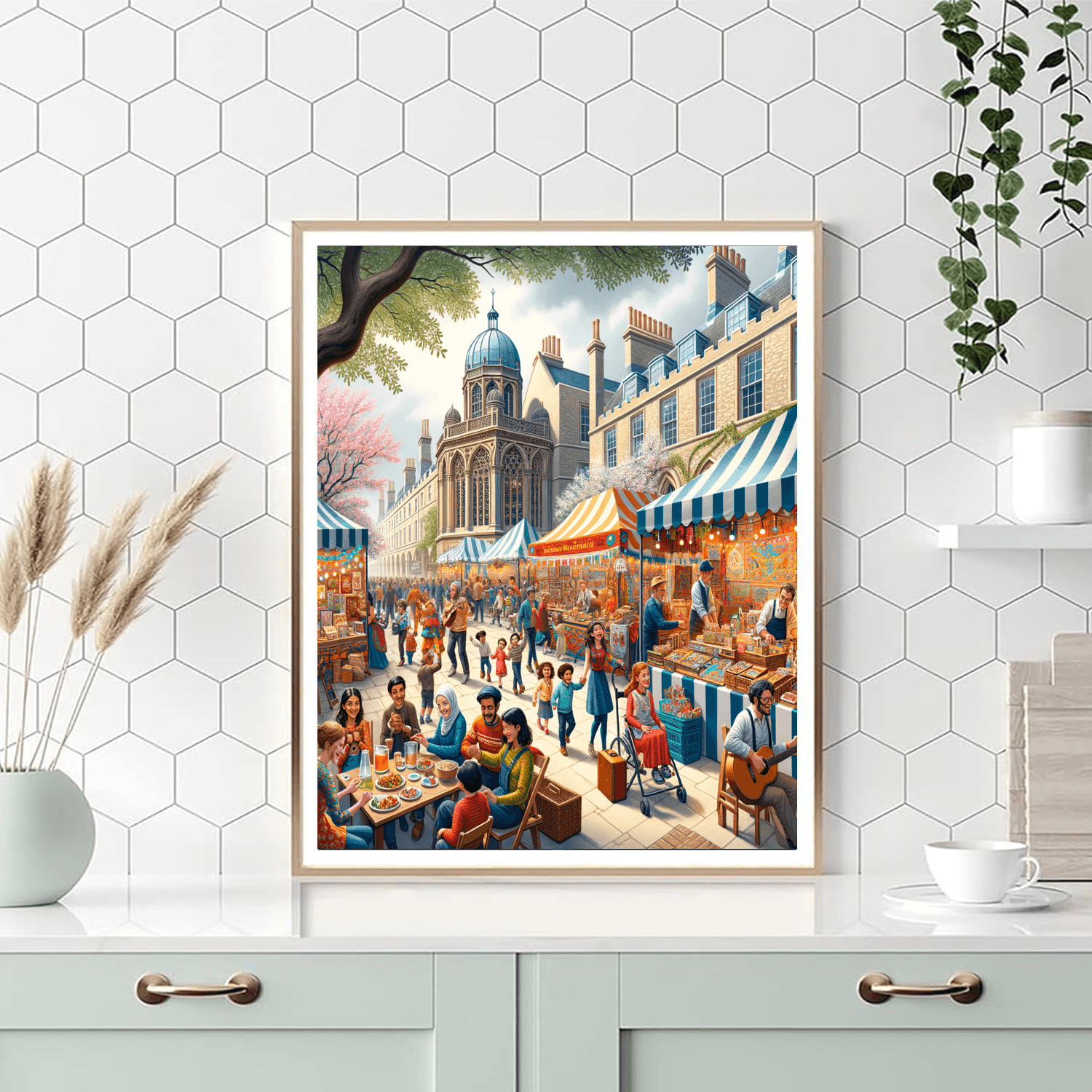 Harvard Square Mayfair - United States Painting Number Kit