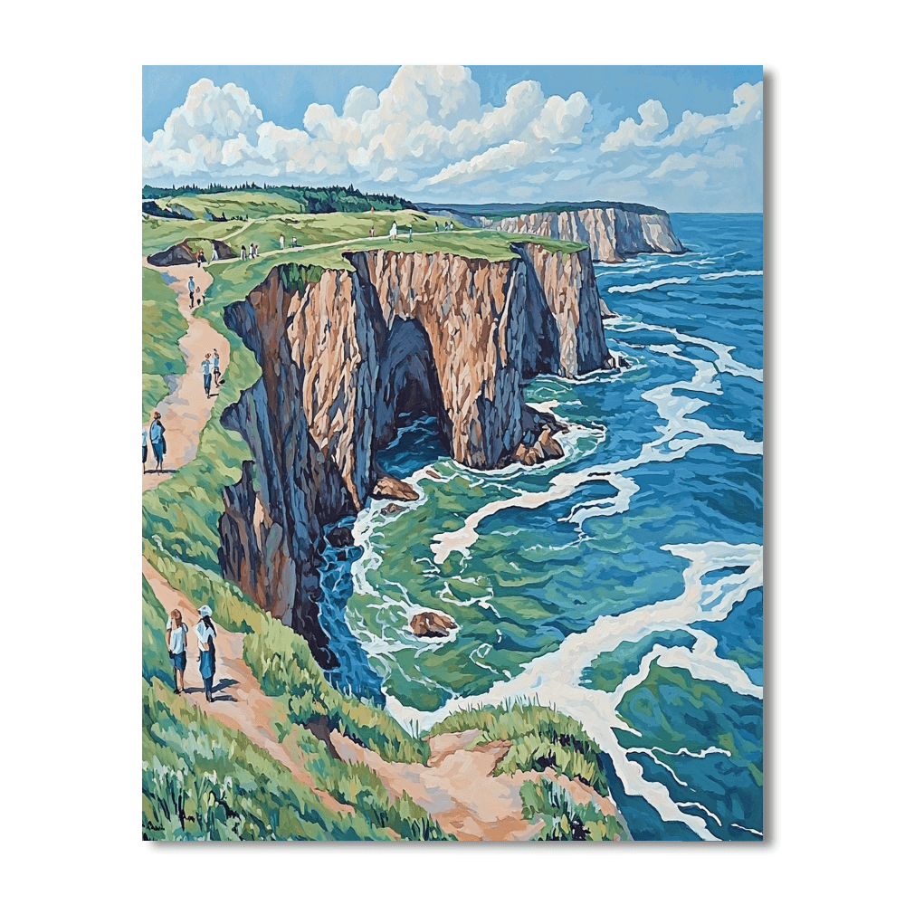 The Bay Of Fundy DIY Paint By Numbers