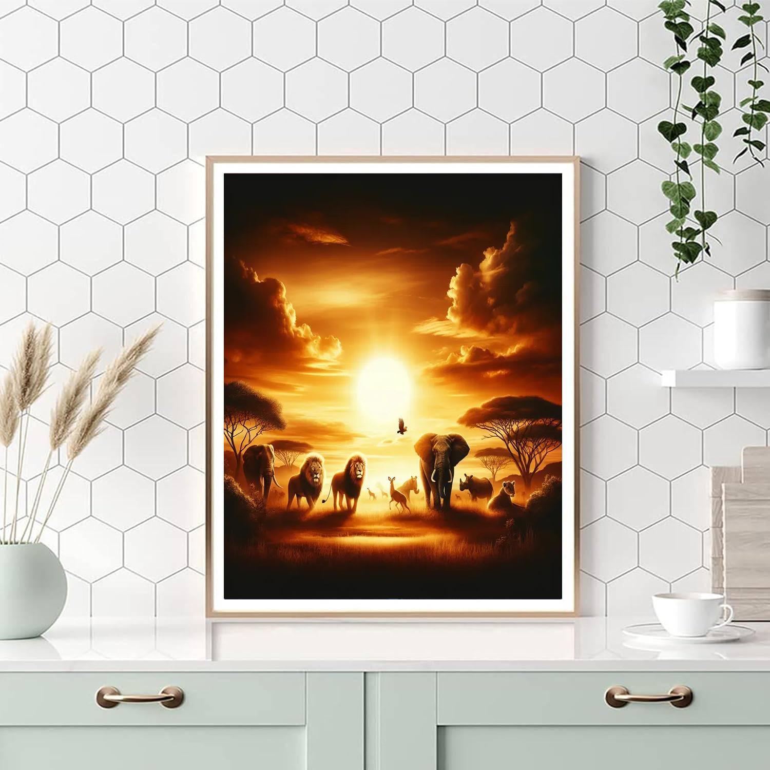 Savannah Majesty Paint By Color