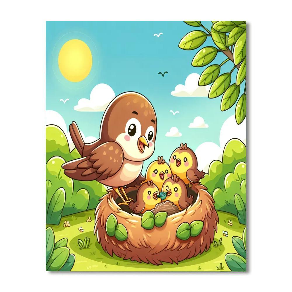 Nurturing Nature Numbered Painting Kits