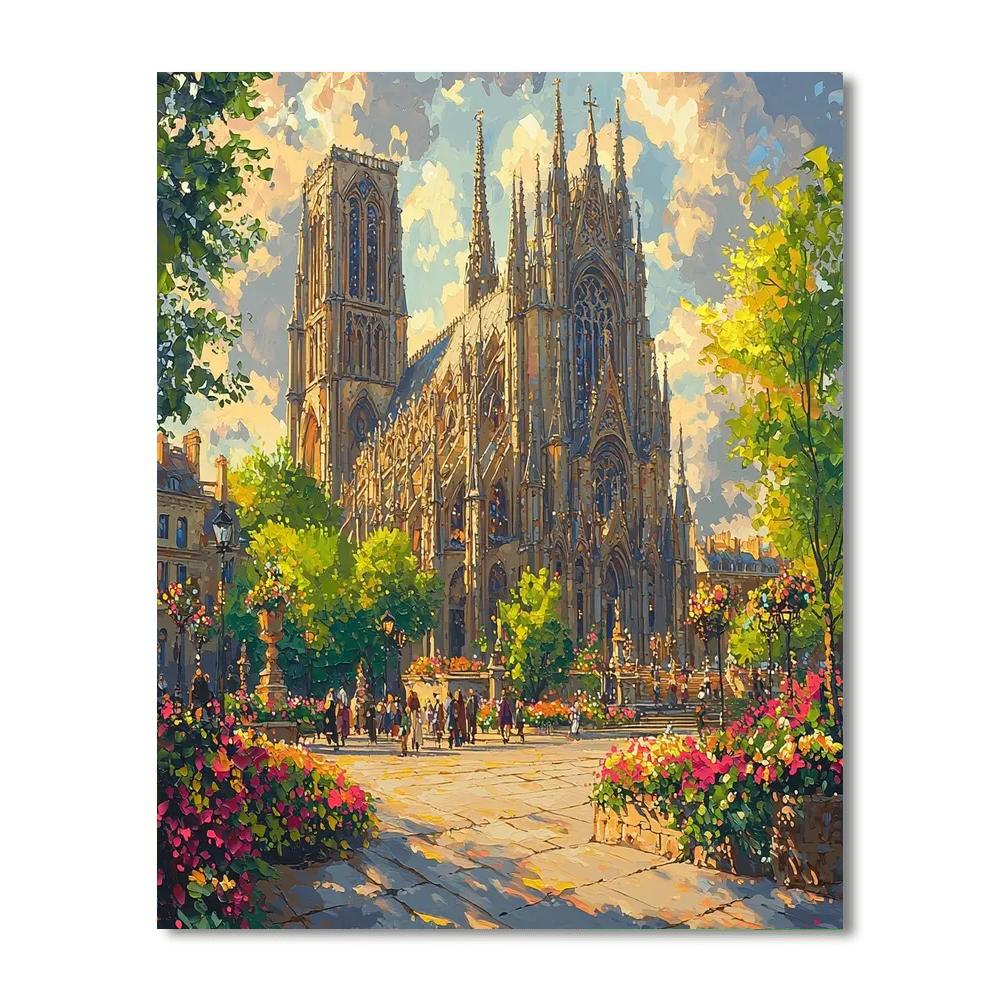 Reims Numbered Painting Kits