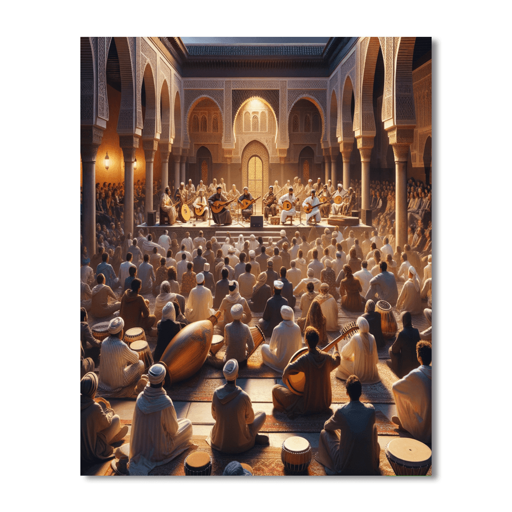 World Sacred Music Festival - Morocco Numbered Painting Kits