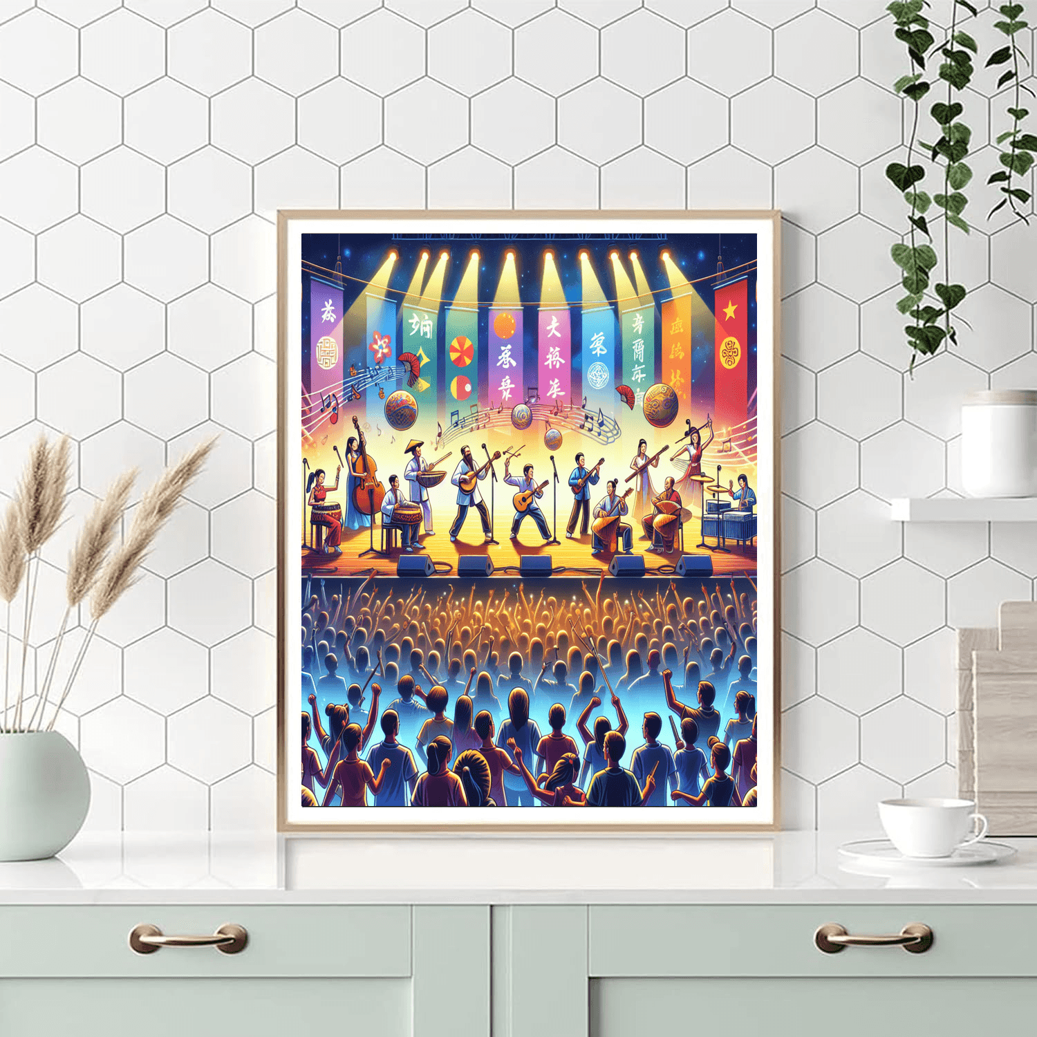 Harbin International Music Festival - China Painting By Numbers Kit