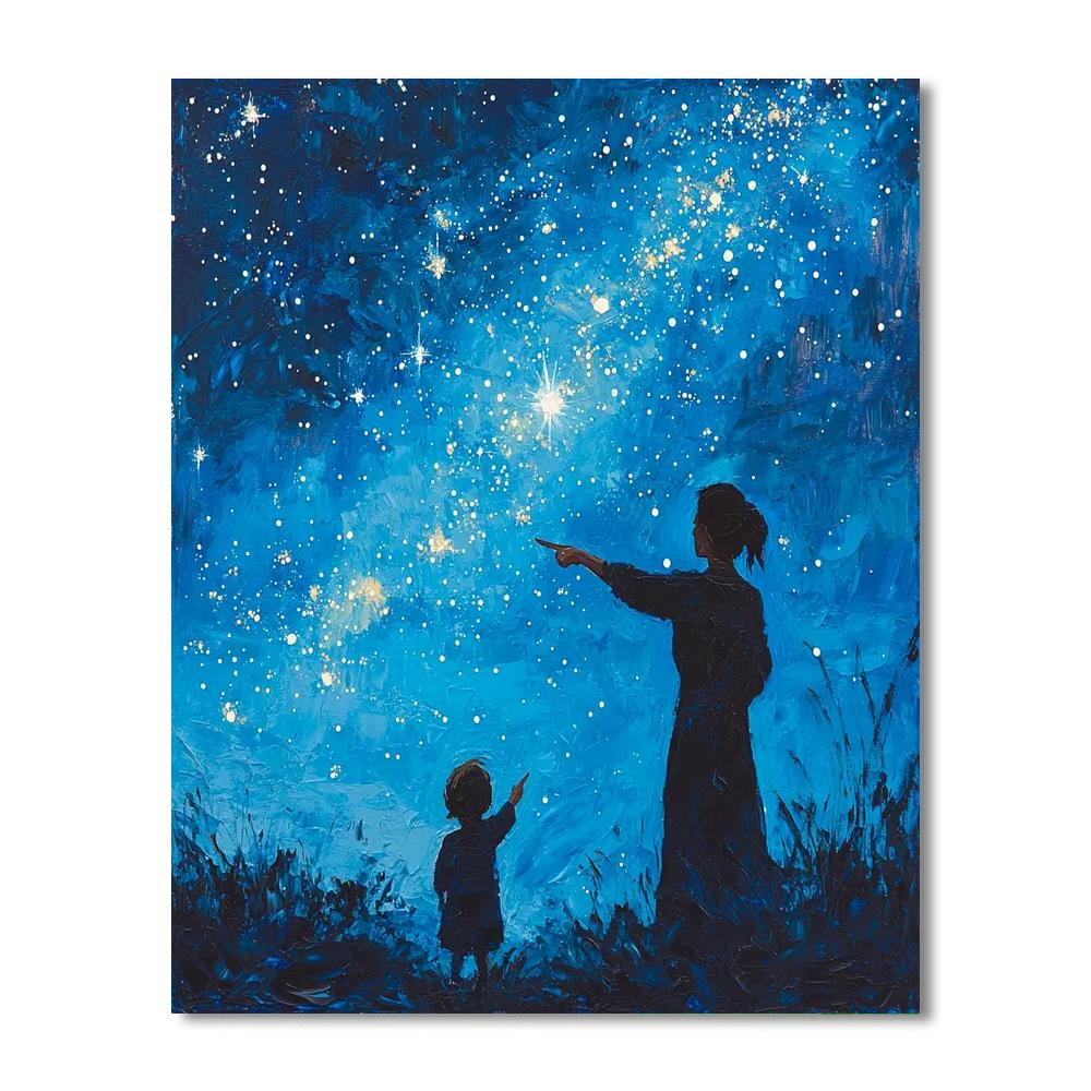 Celestial Comfort Paint By Numbers