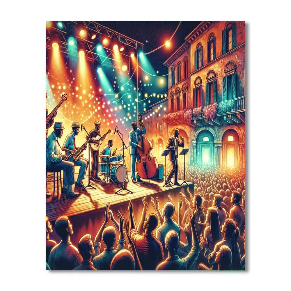 Bologna Jazz Festival Paint By Color