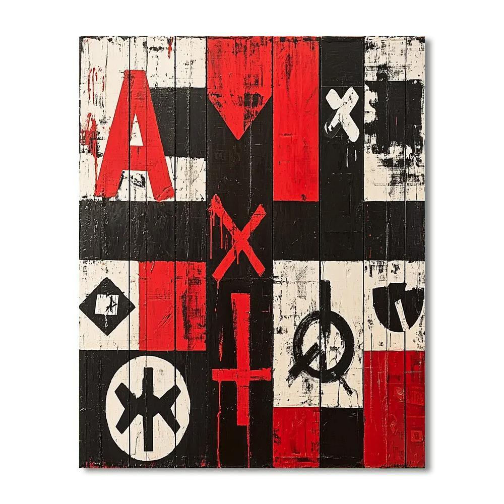 Banksy Inspired Capitalist Dreamscape  Paint By Numbers Kits