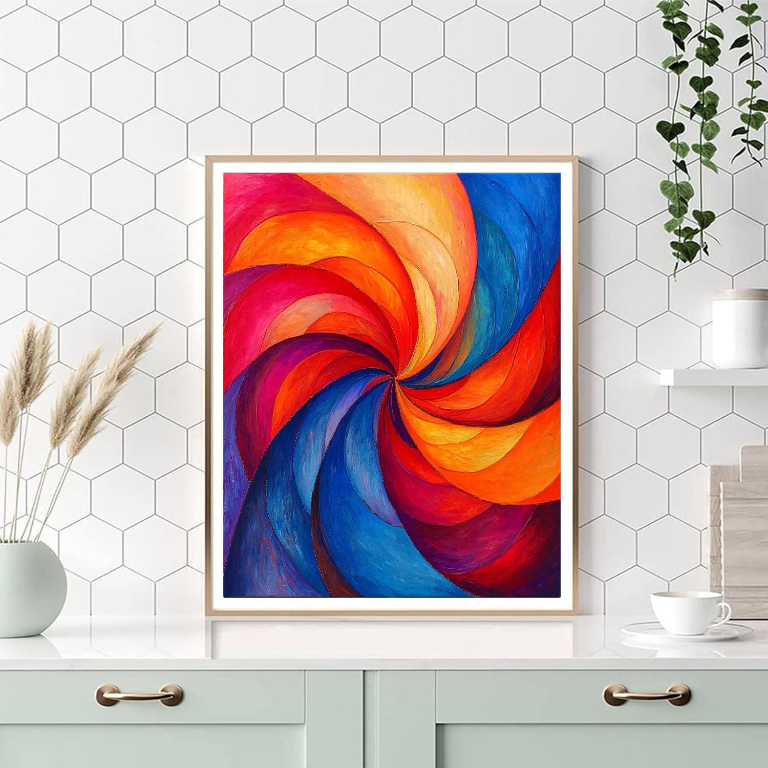 Frida Kahlo Inspired Vibrancy Of Emotions  Painting Number Kit