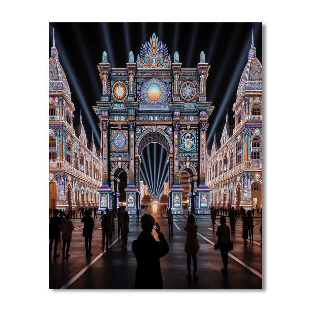 Festival Of Lights - Berlin Numbered Painting Kits
