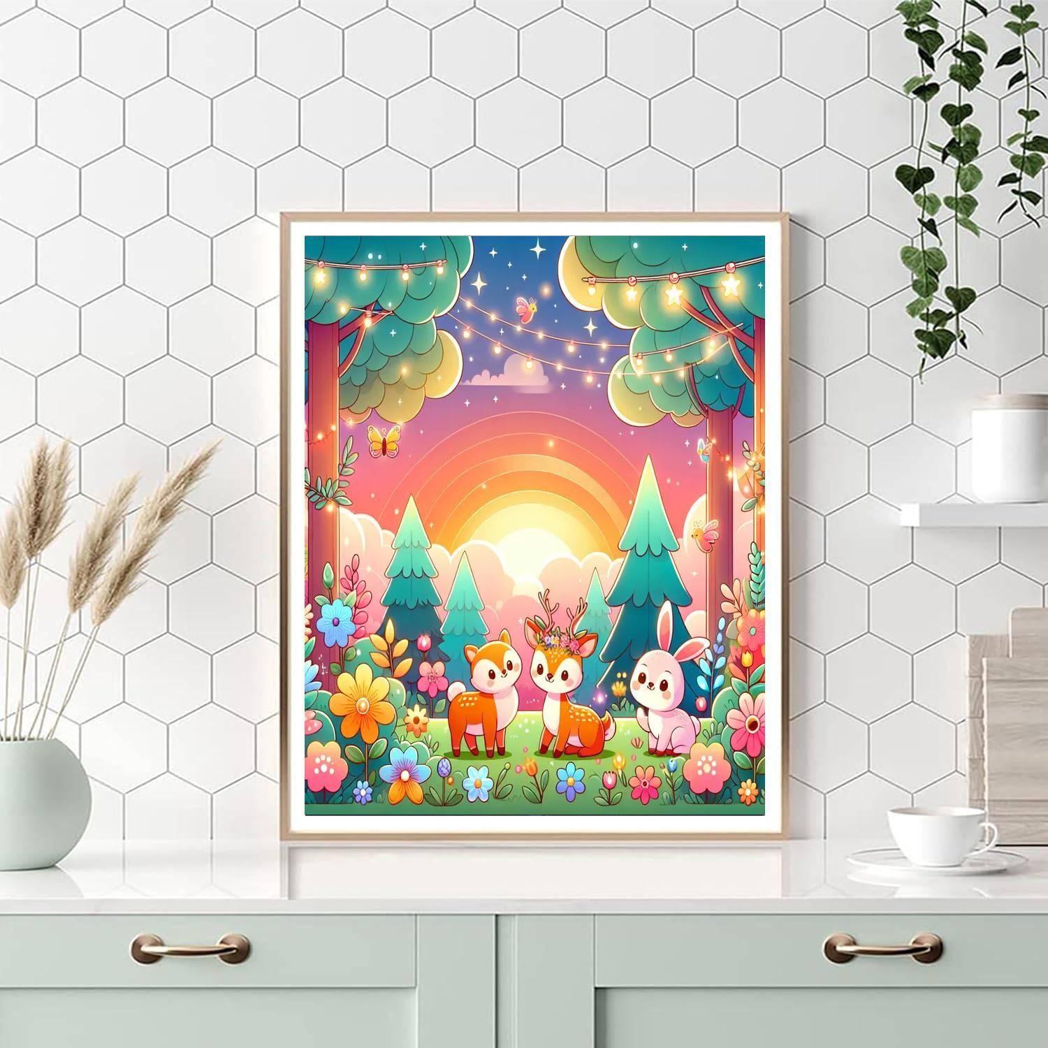 Enchanted Forest Expedition Paint By Number