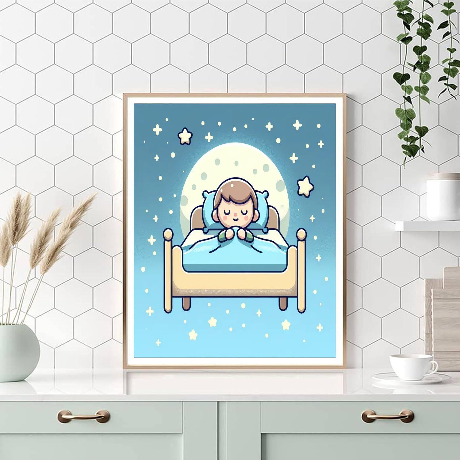Dreamy Space Slumber Paint By Color