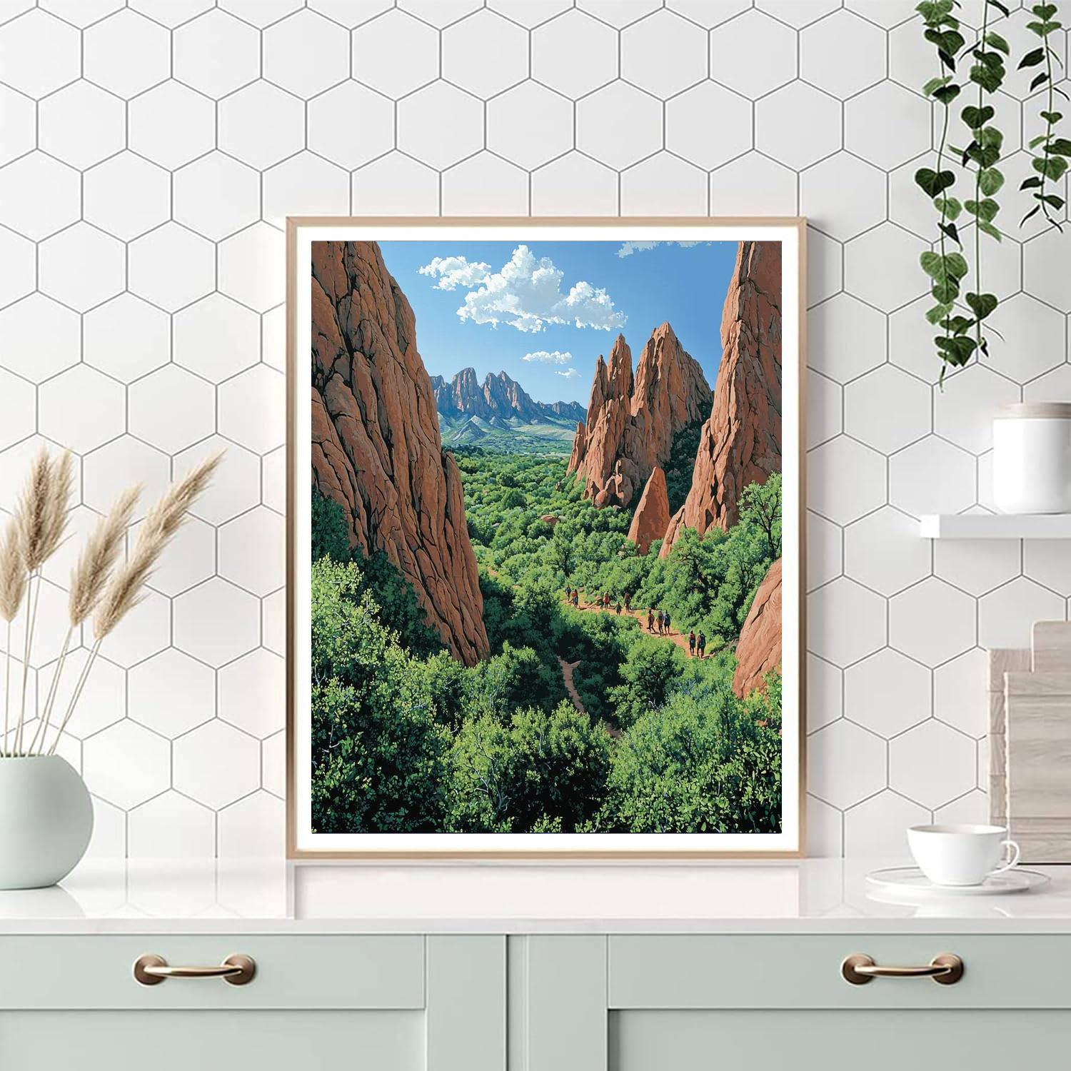 Eldorado Canyon Numbered Painting Kits