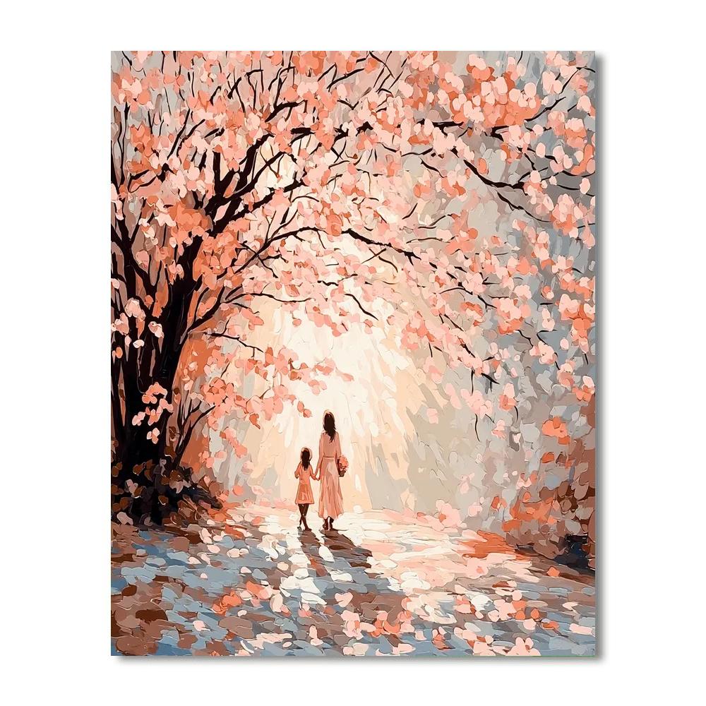 Under The Blossom Arch Paint By Number