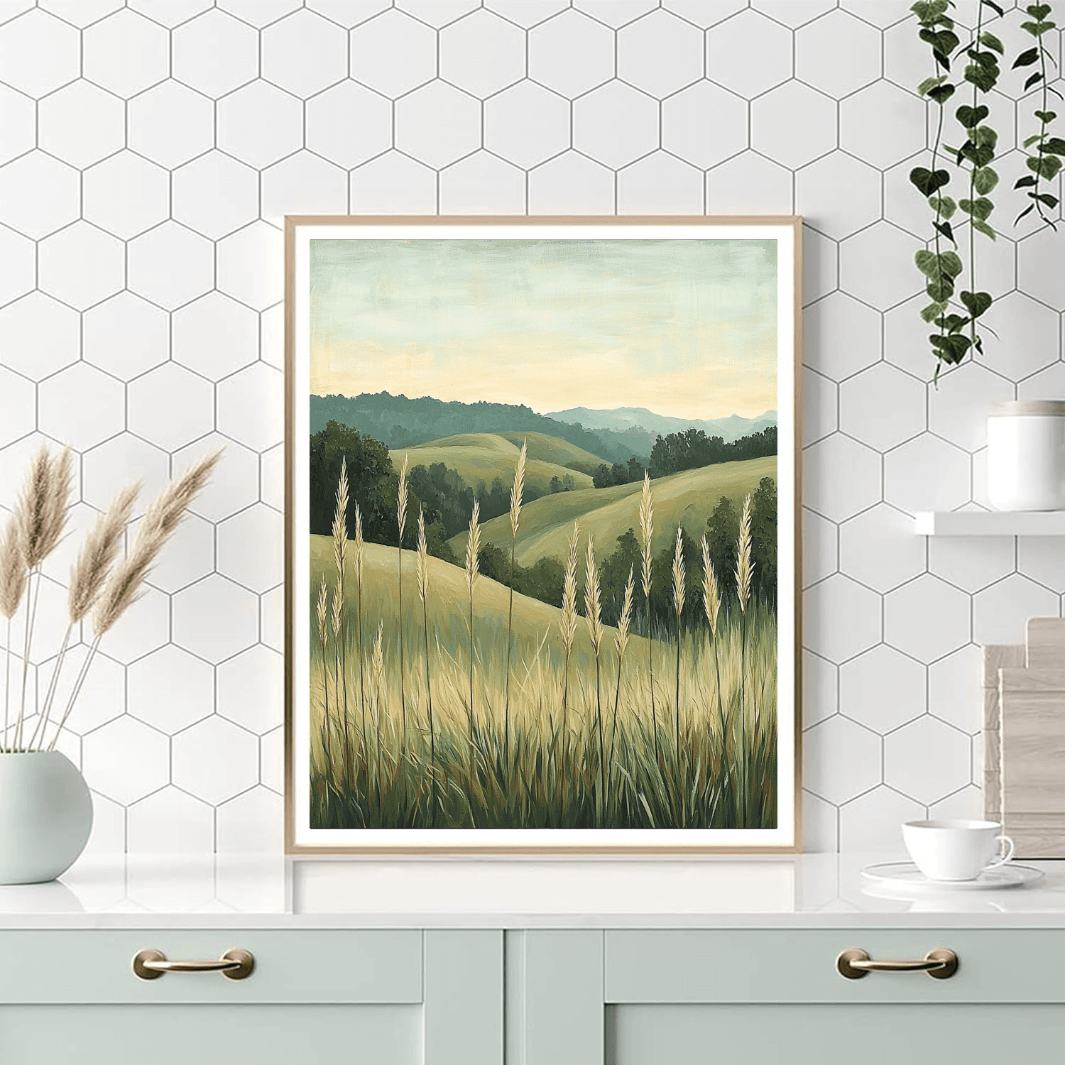 John Constable Inspired Gentle Breeze  DIY Paint By Numbers