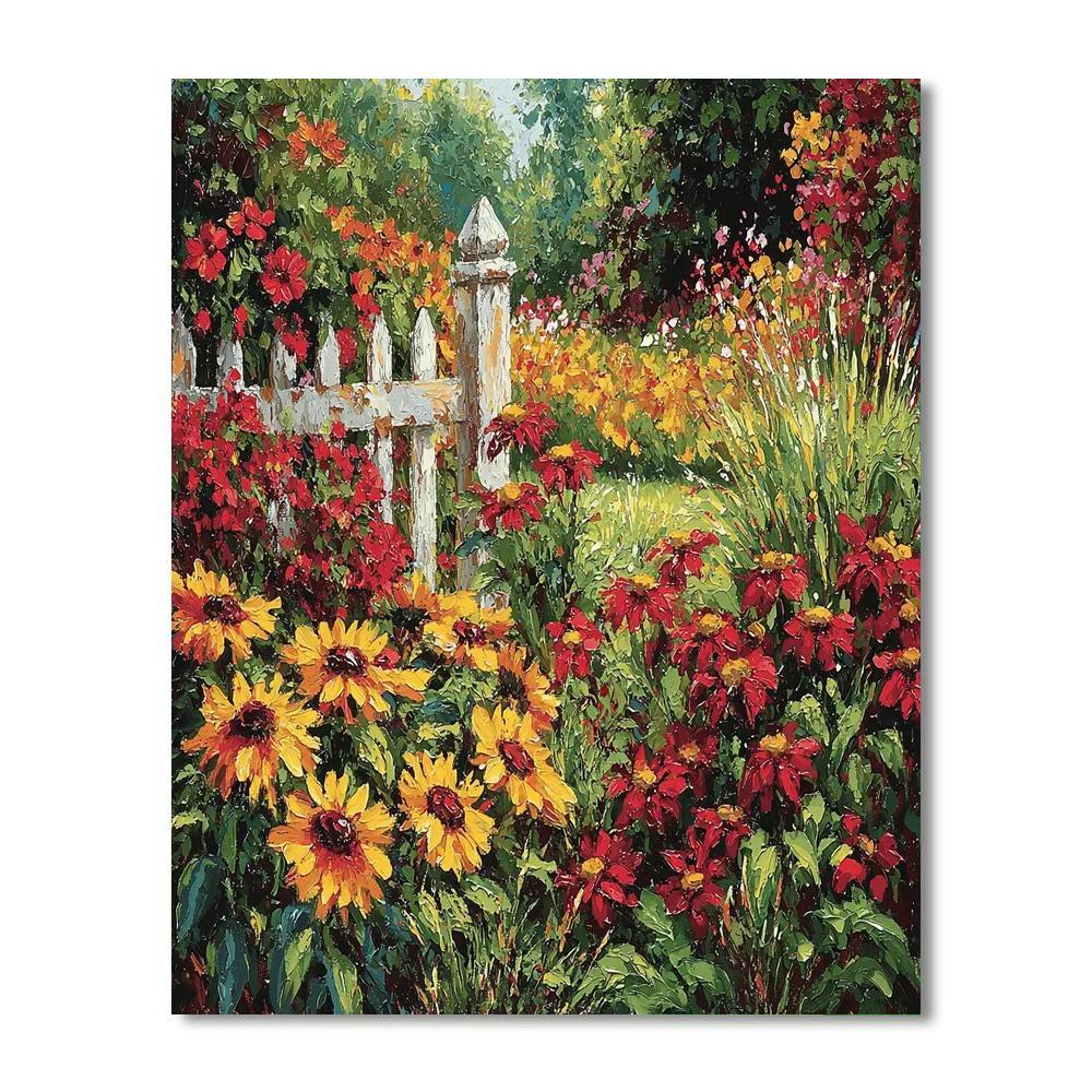 Edgar Degas Inspired Echoes Of The Garden  Painting By Numbers Kit