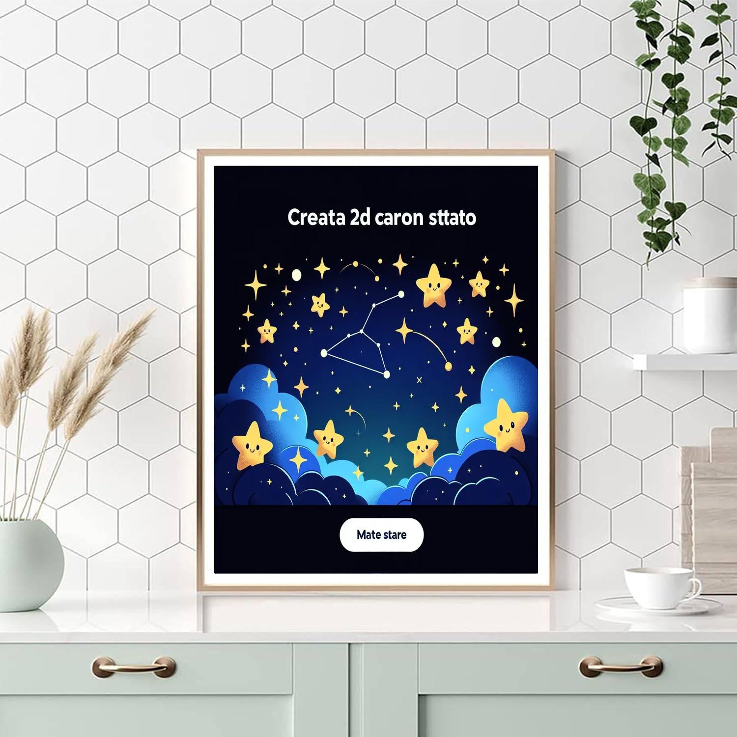 Starlight Spectacle Paint By Numbers Art