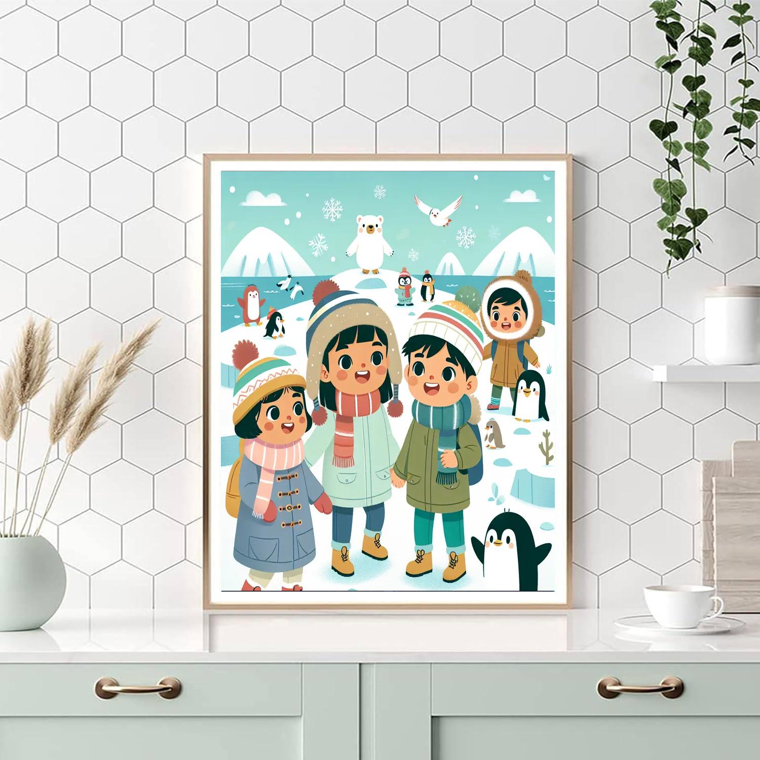 Journey To The North Pole Paint By Number