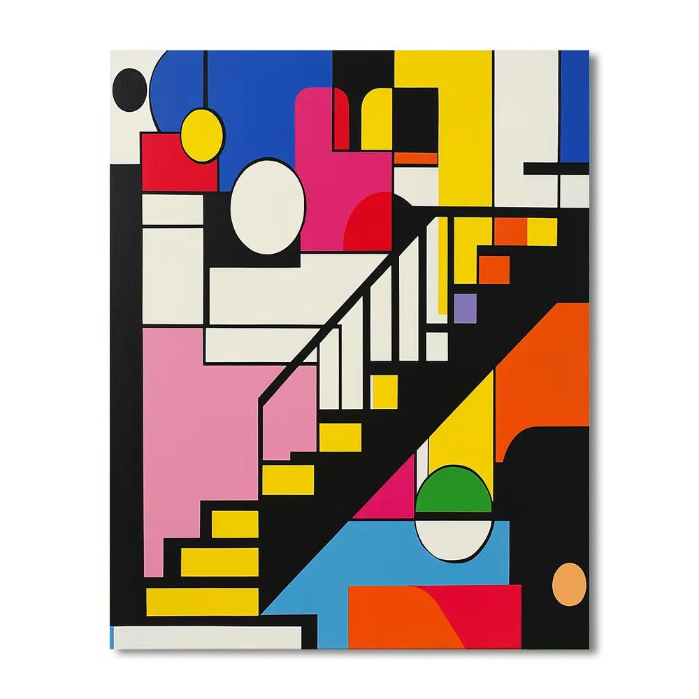 Banksy Inspired Beyond The Facade  Number Painting