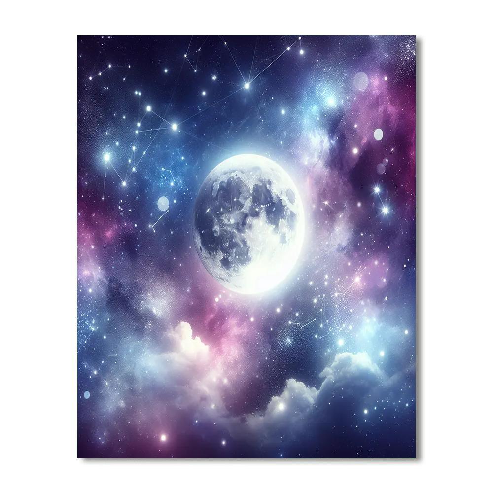 Celestial Wonders Of The Night Paint By Number