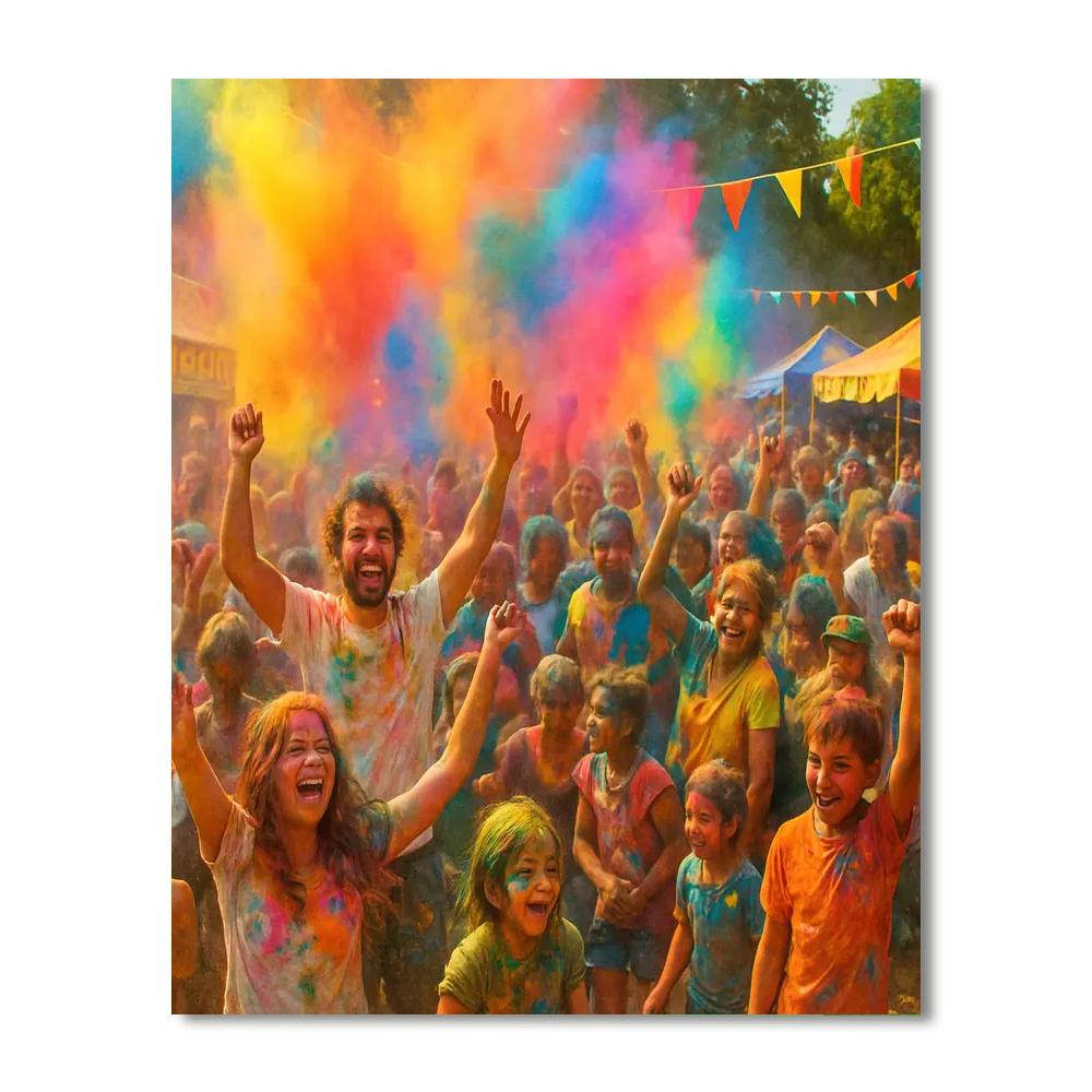 Festival Of Colors - Usa Paint By Numbers Kits