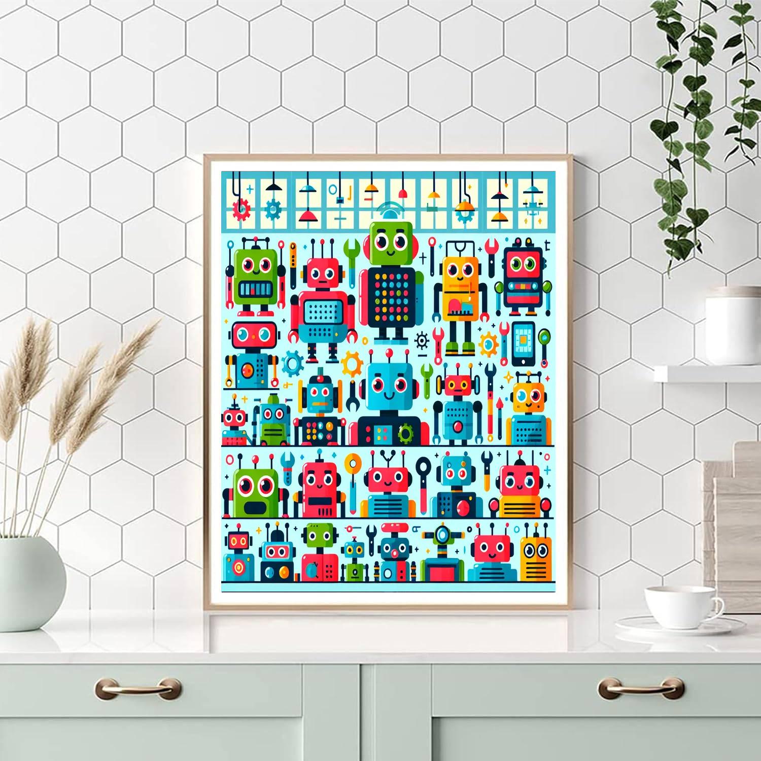 Robotic Workshop Paint By Color