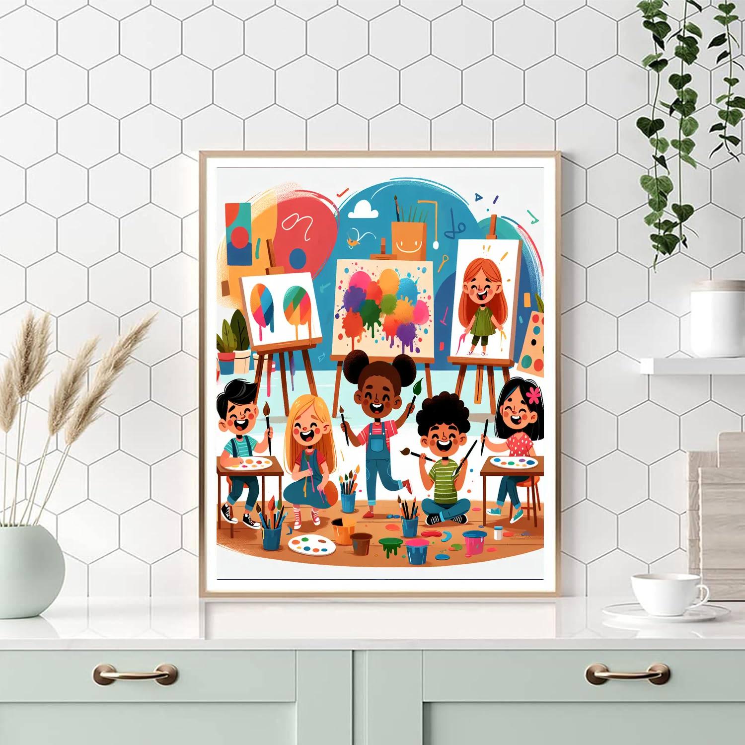 Rainbow Art Adventure Paint By Number