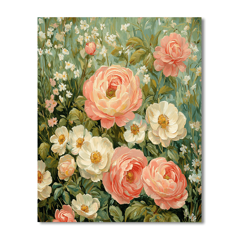 Pierre-Auguste Renoir Inspired Dreamy Spring Blossoms  Paint By Numbers Kits