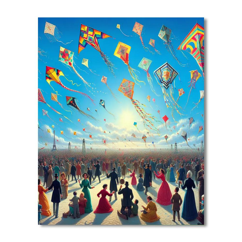 World Kite Festival - India Paint By Number