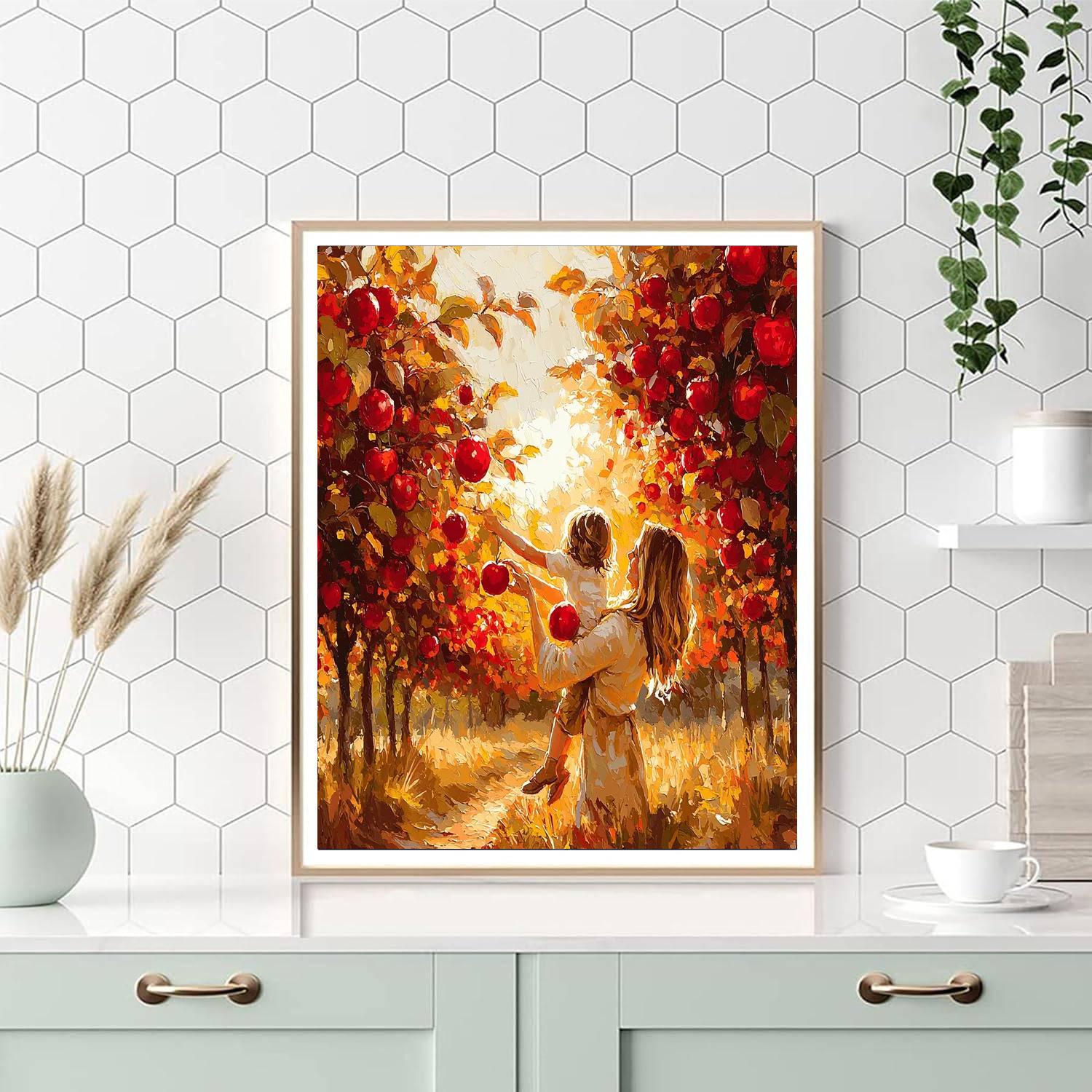 In The Orchard’s Glow Paint By Number