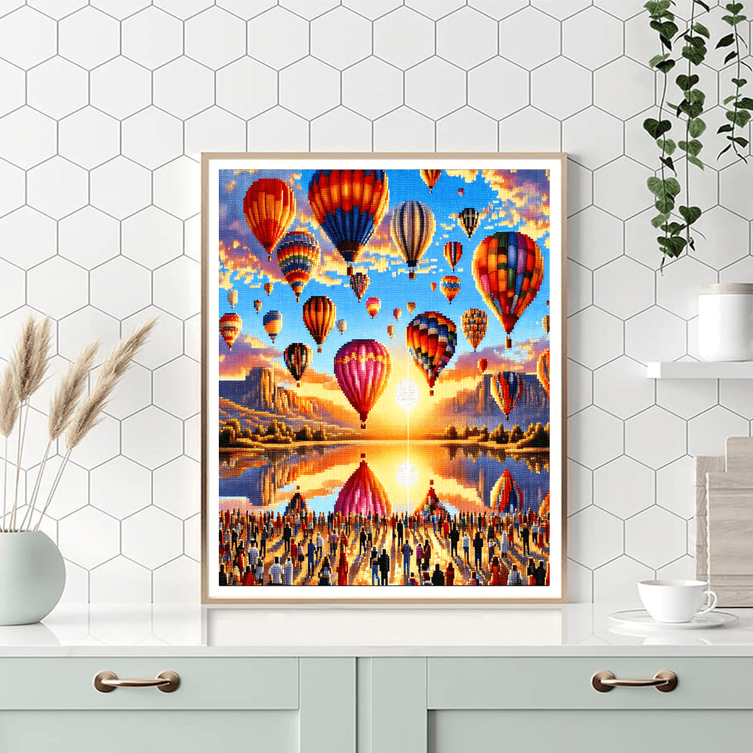 Balloon Fiesta - Leon, Mexico Paint By Number