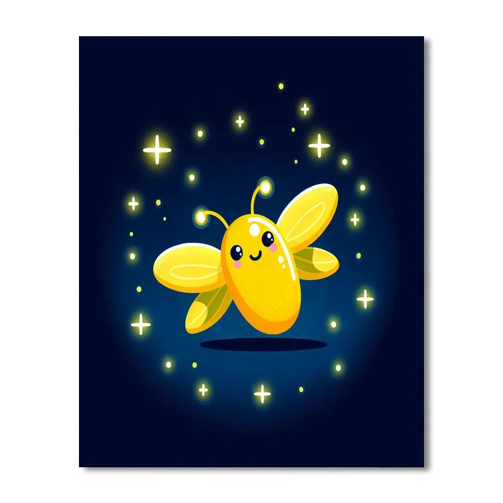 Sparkly Firefly Painting By Numbers Kit
