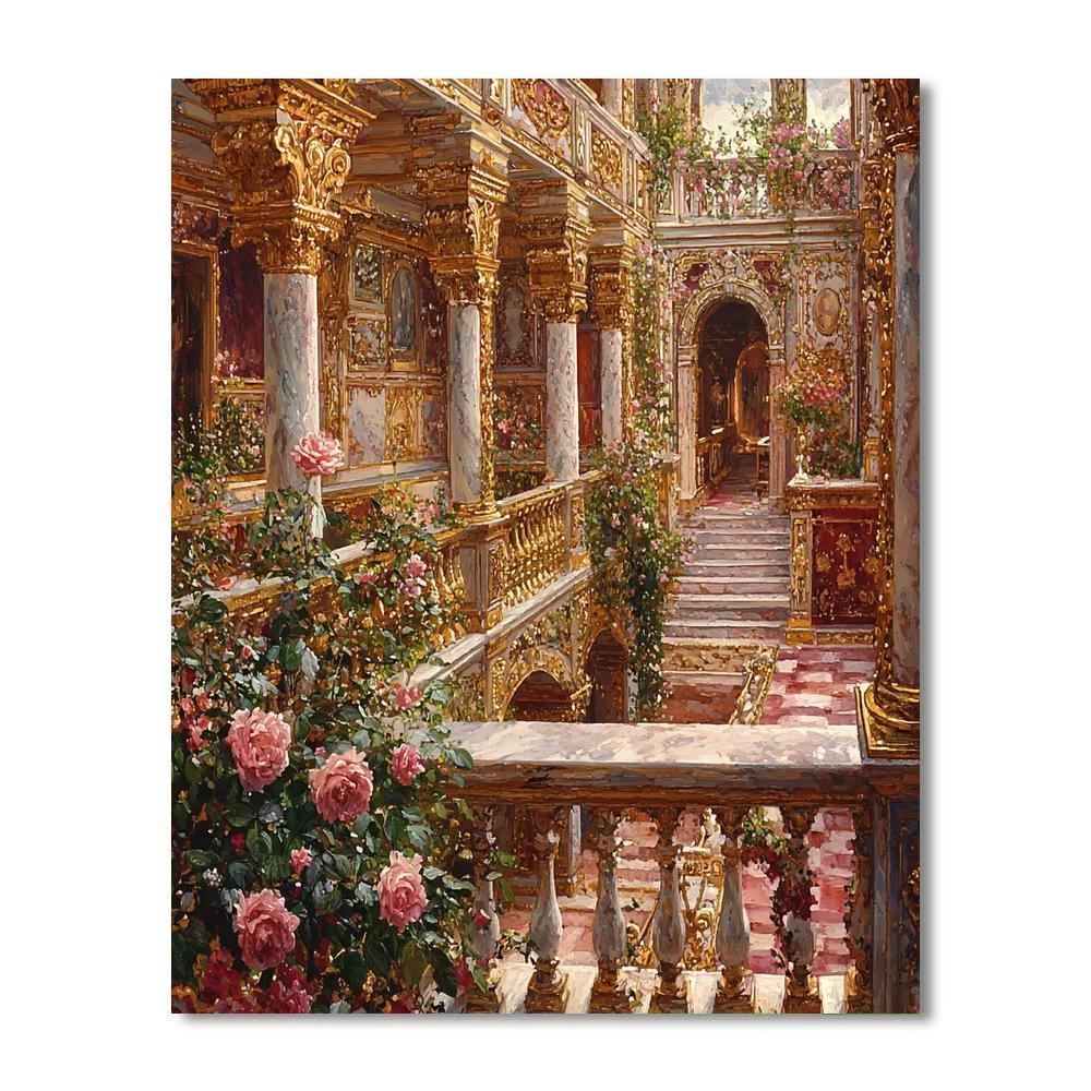 Sir Lawrence Alma-Tadema Inspired Victorian Splendor  DIY Paint By Numbers