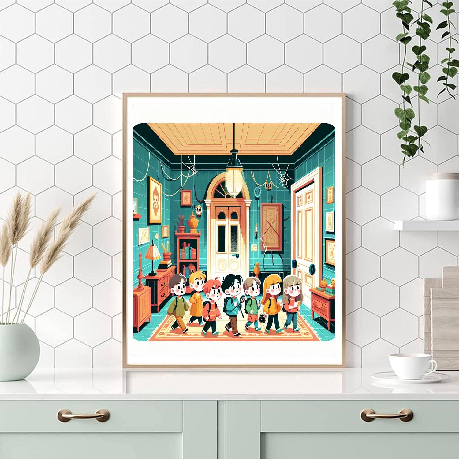 Mystery Mansion Exploration Paint By Numbers Kits