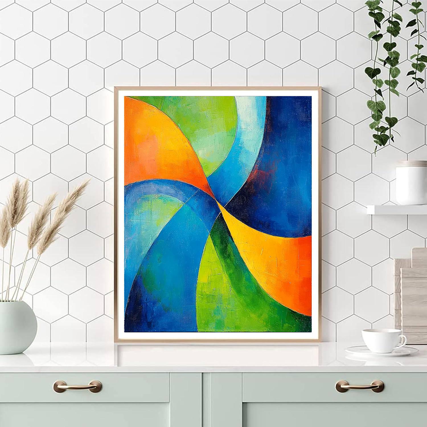 Paul Cézanne Inspired Chromatic Harmony  Paint By Numbers Kits