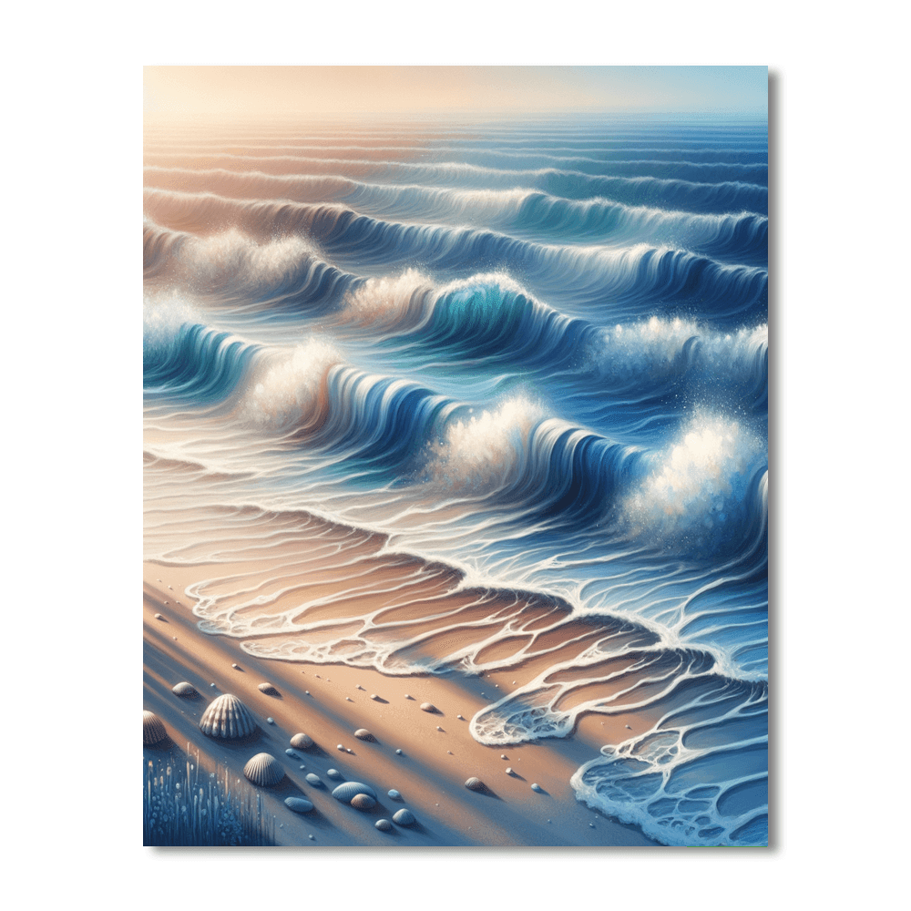 Gentle Waves Paint By Numbers Kits