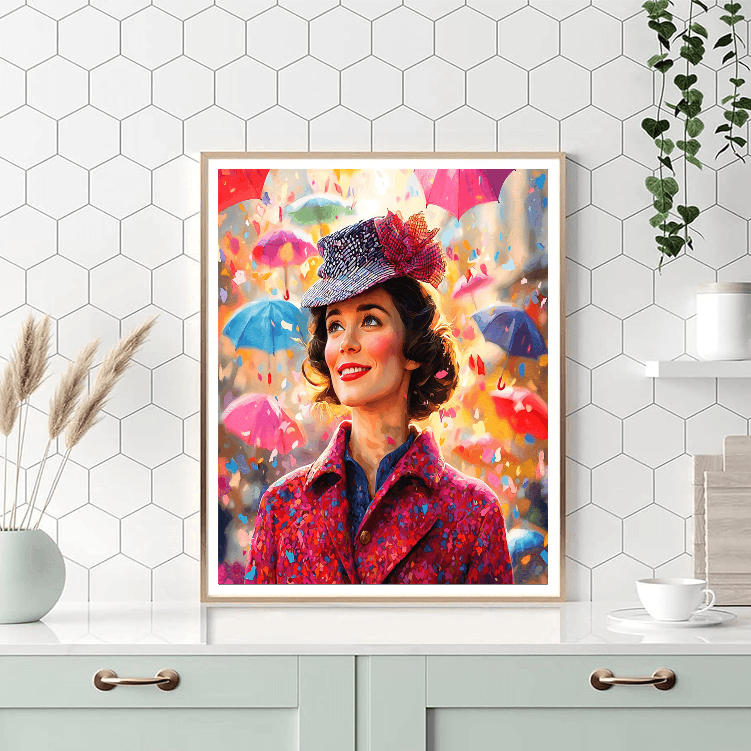 Emily Blunt: The Spirited Warrior Of Mary Poppins Returns Paint By Numbers Kits