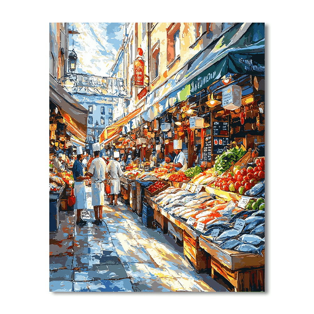 Sydney Fish Market Numbered Painting Kits