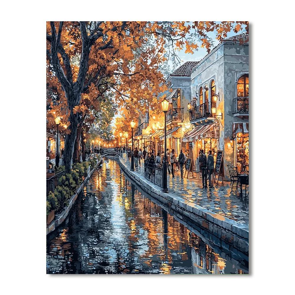 Königsallee - Düsseldorf Paint By Number