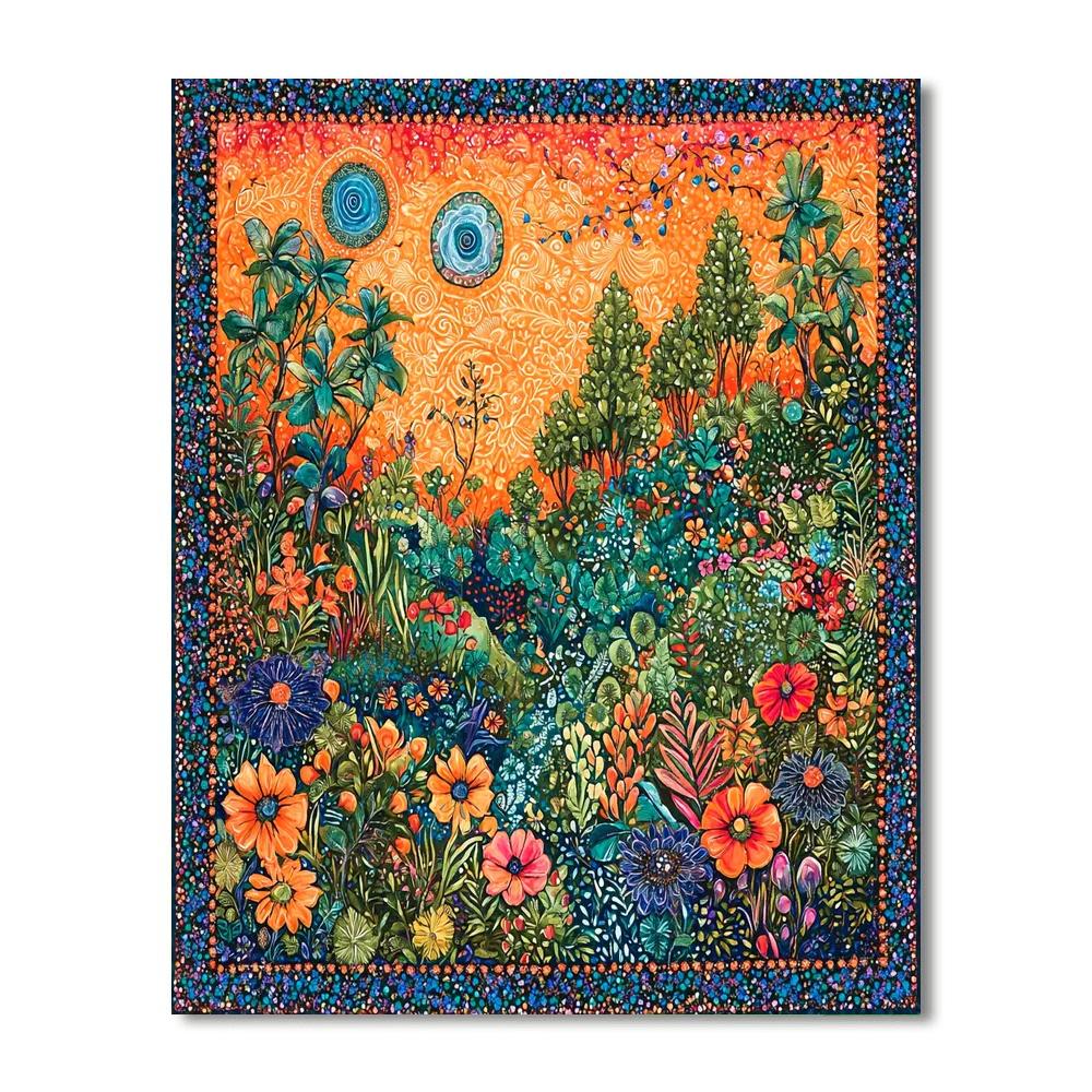 Frida Kahlo Inspired Realm Of Resilient Dreams  Painting By Numbers Kit