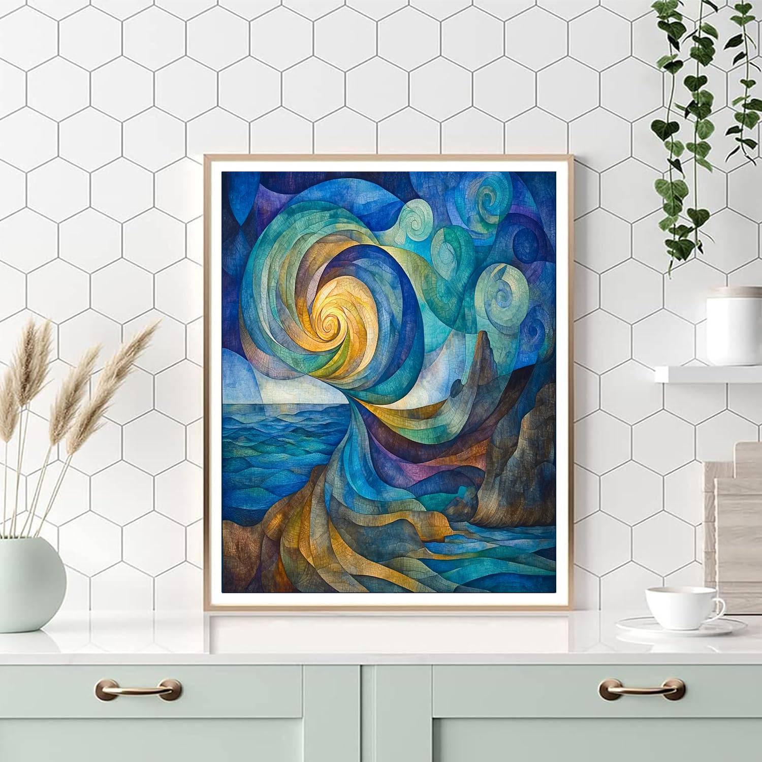 Max Ernst Inspired Dreamscape Symphony  Paint By Numbers