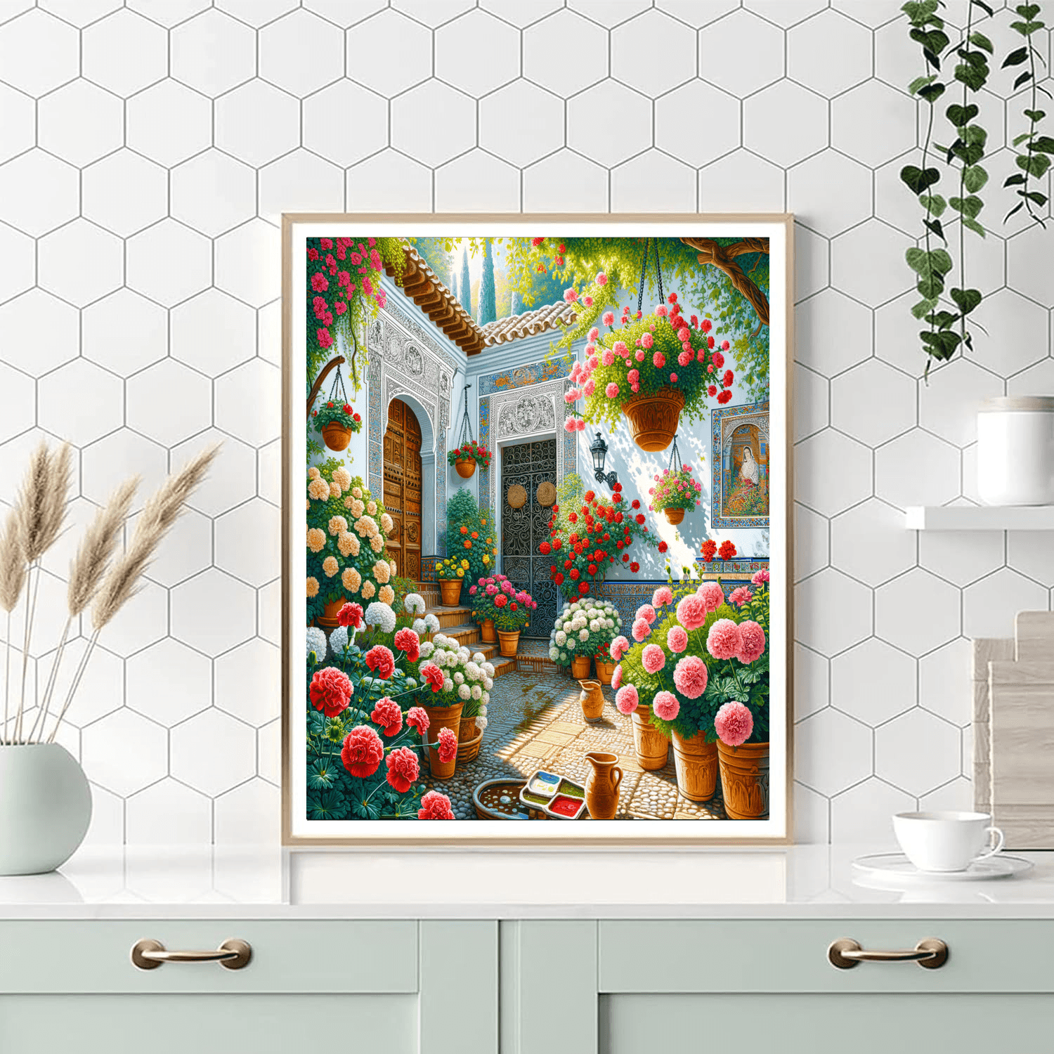 Fiesta De Los Patios - Spain DIY Paint By Numbers