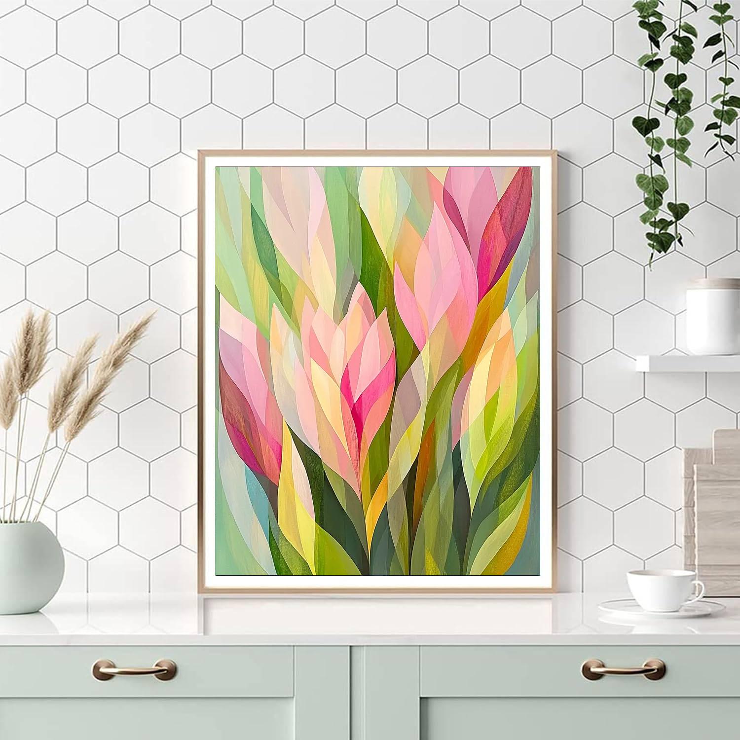 Paul Cézanne Inspired Spring Bloom Symphony  Paint By Numbers Kits