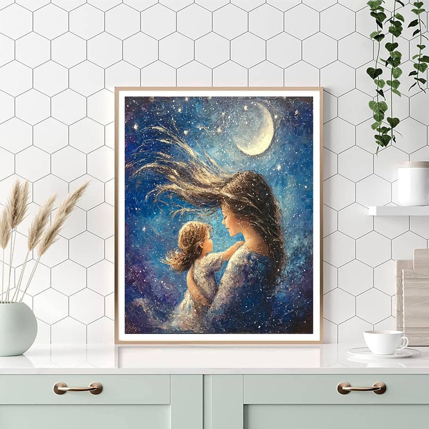 A Heartfelt Melody Number Painting