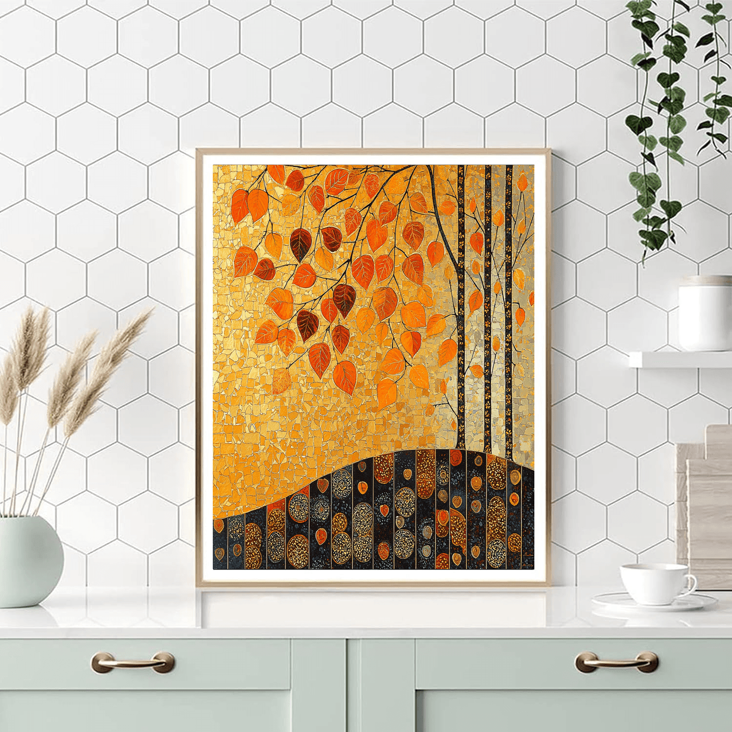 Klimt Inspired Seasonal Change  Numbered Painting Kits