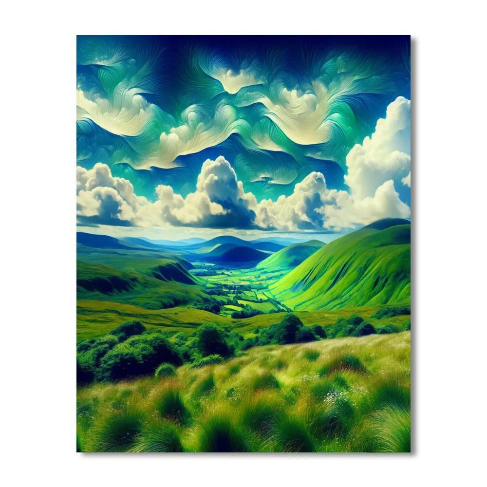 Irish Meadows Paint By Numbers