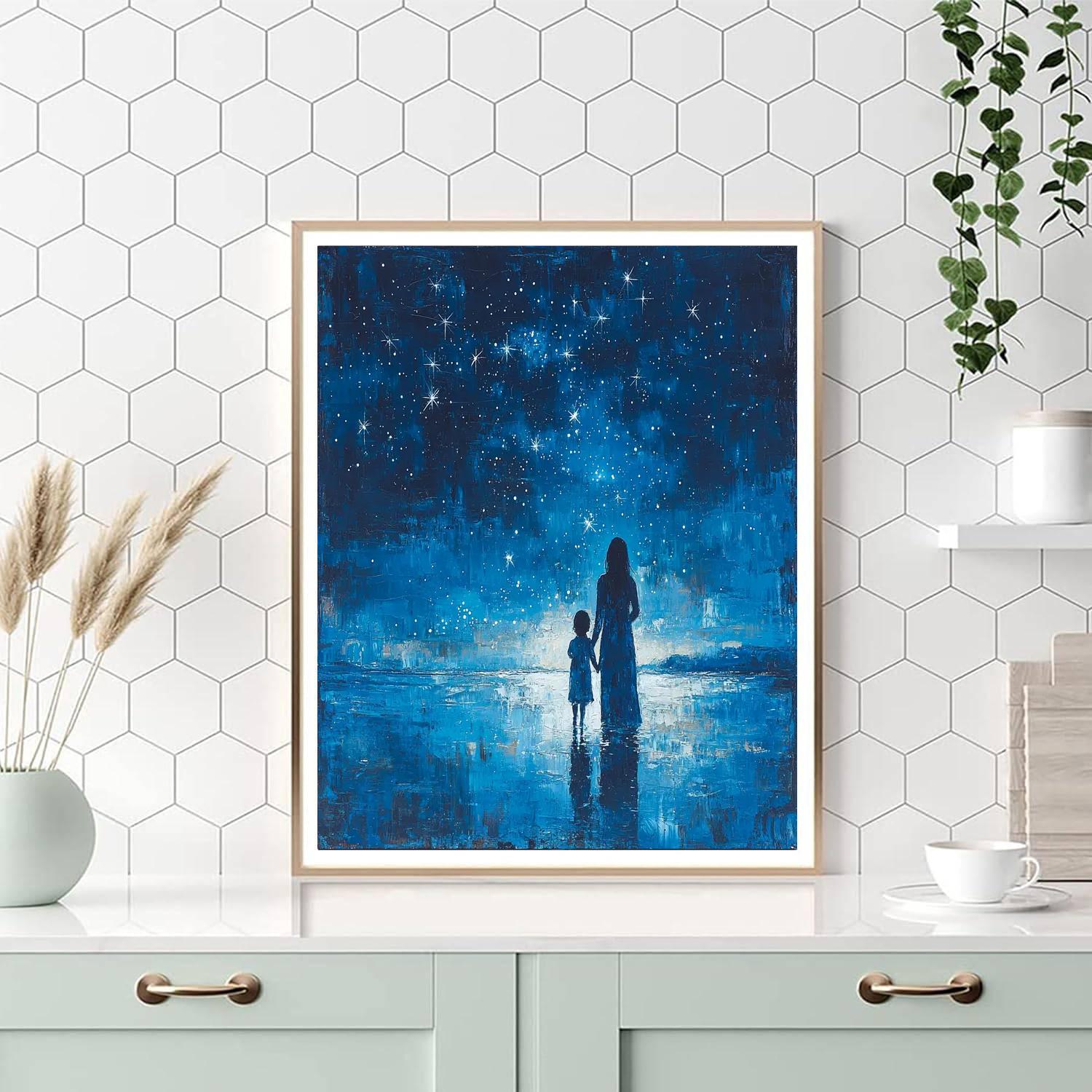 Mother's Evening Star Painting Number Kit