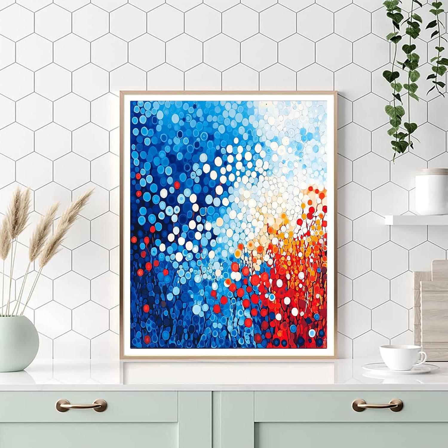 Yayoi Kusama Inspired Dots Of Wonder  Paint By Number