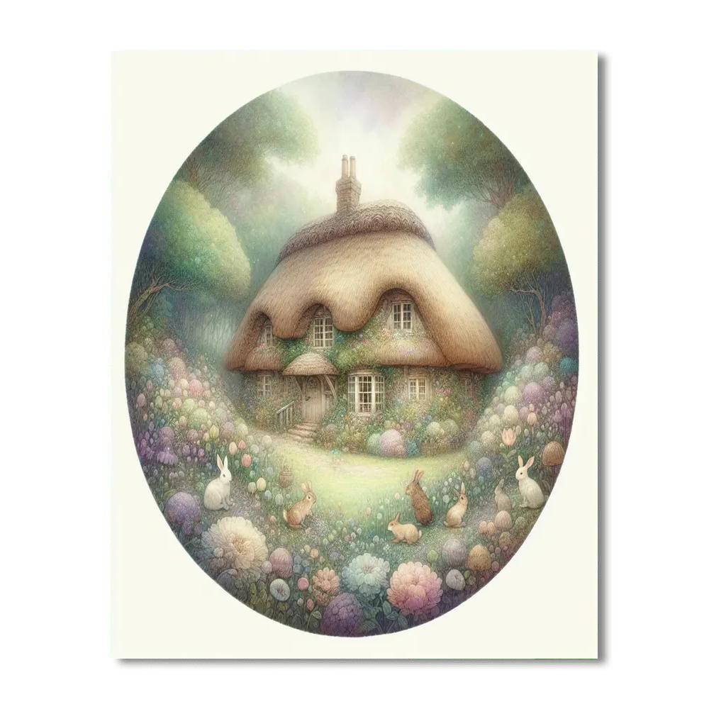 Fairytale Cottage Dream Paint By Color